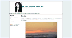 Desktop Screenshot of drlisasenders.com