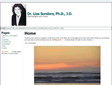 Tablet Screenshot of drlisasenders.com